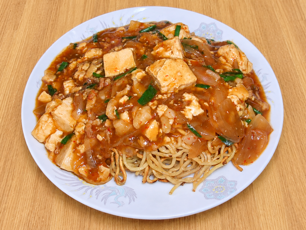 マーボー焼きソバ